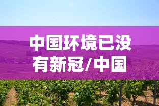 中国环境已没有新冠/中国目前没有新冠的城市 中国环境已没有新冠/中国目前没有新冠的城市