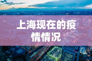 上海现在的疫情情况