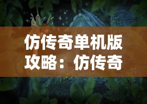 仿传奇单机版攻略:仿传奇单机版装备大全